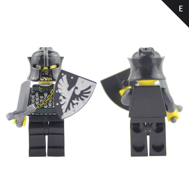 AX9808 shadow knight medieval rome minifigures - Image 11