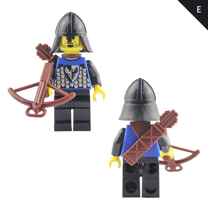 AX9808 shadow knight medieval rome minifigures - Image 12