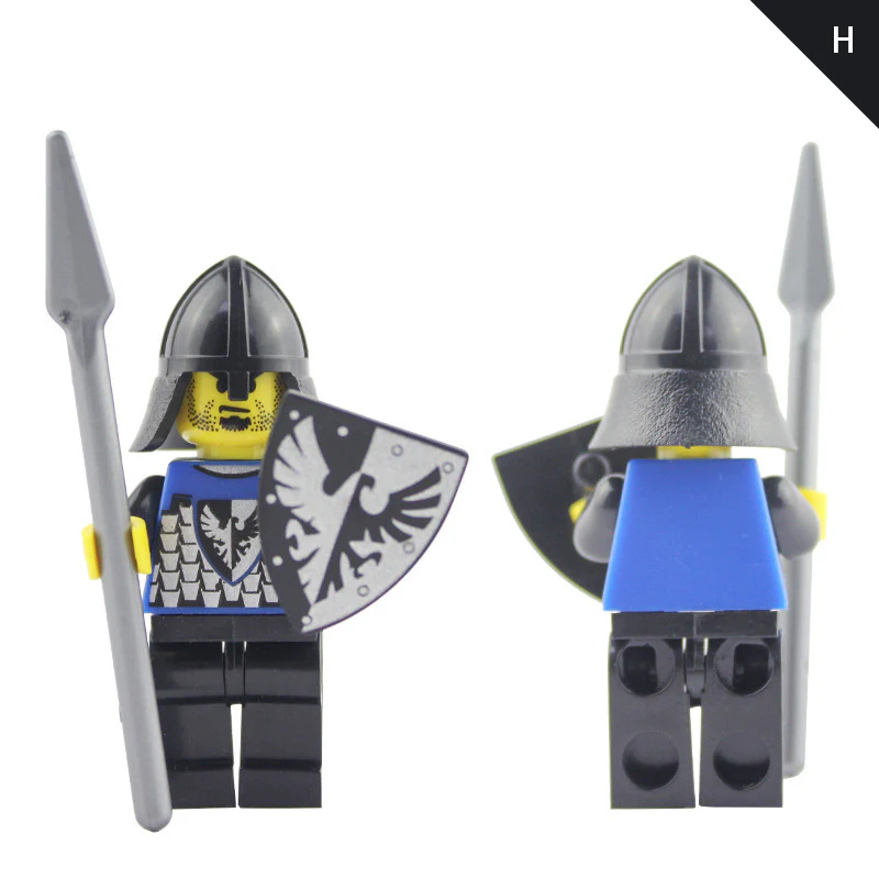AX9808 shadow knight medieval rome minifigures - Image 13