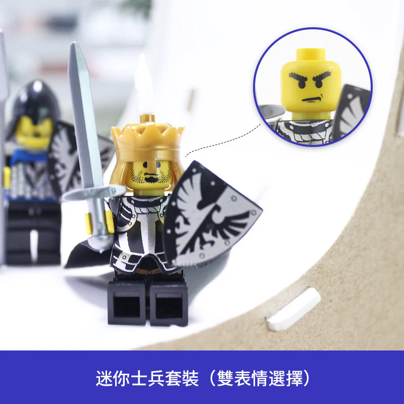 AX9808 shadow knight medieval rome minifigures - Image 2