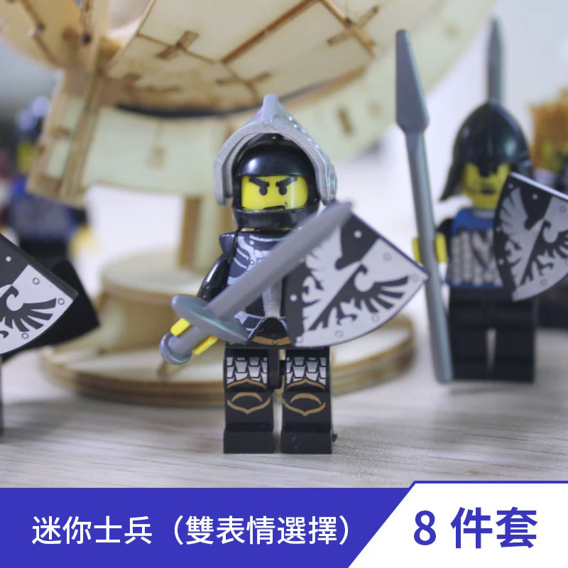 AX9808 shadow knight medieval rome minifigures - Image 4