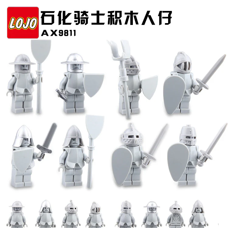 LOJO  AX9811 Petrified Knight Minifigure - Image 10