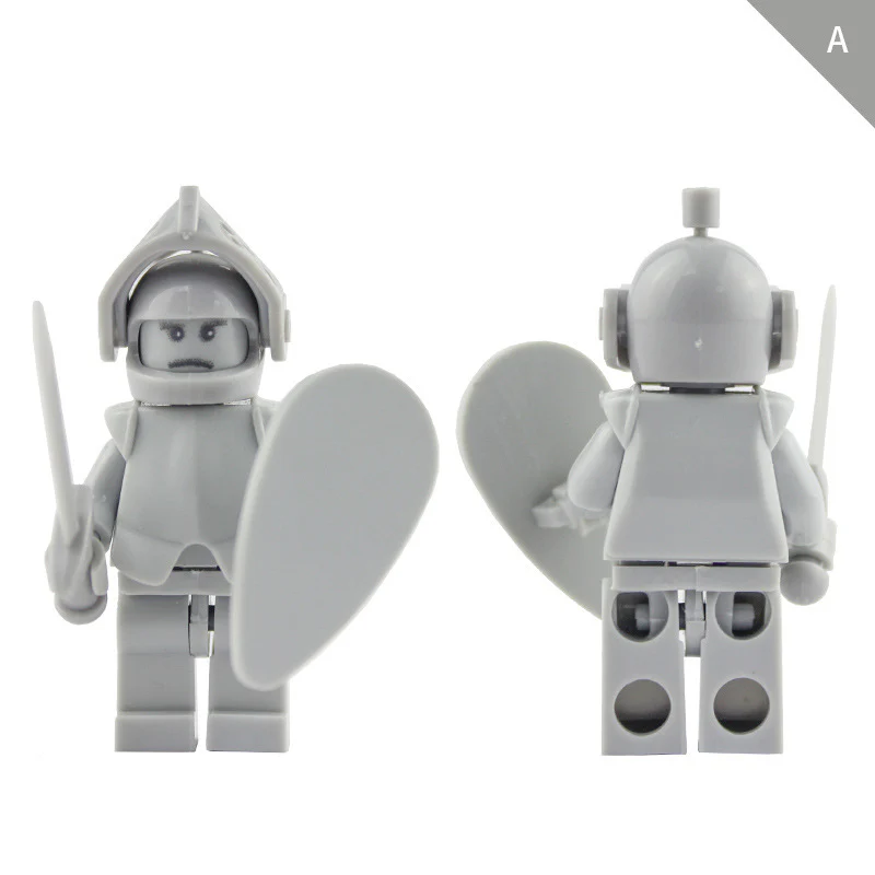 LOJO  AX9811 Petrified Knight Minifigure - Image 2