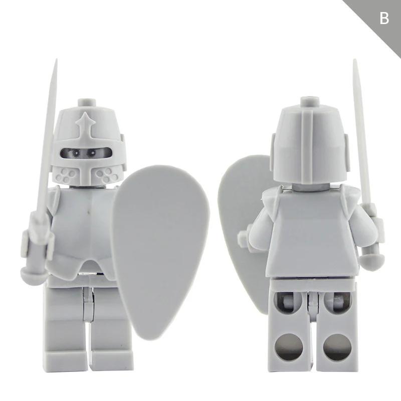 LOJO  AX9811 Petrified Knight Minifigure - Image 3