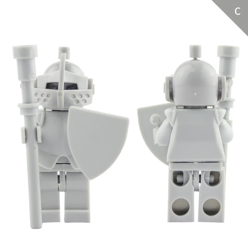 LOJO  AX9811 Petrified Knight Minifigure - Image 4