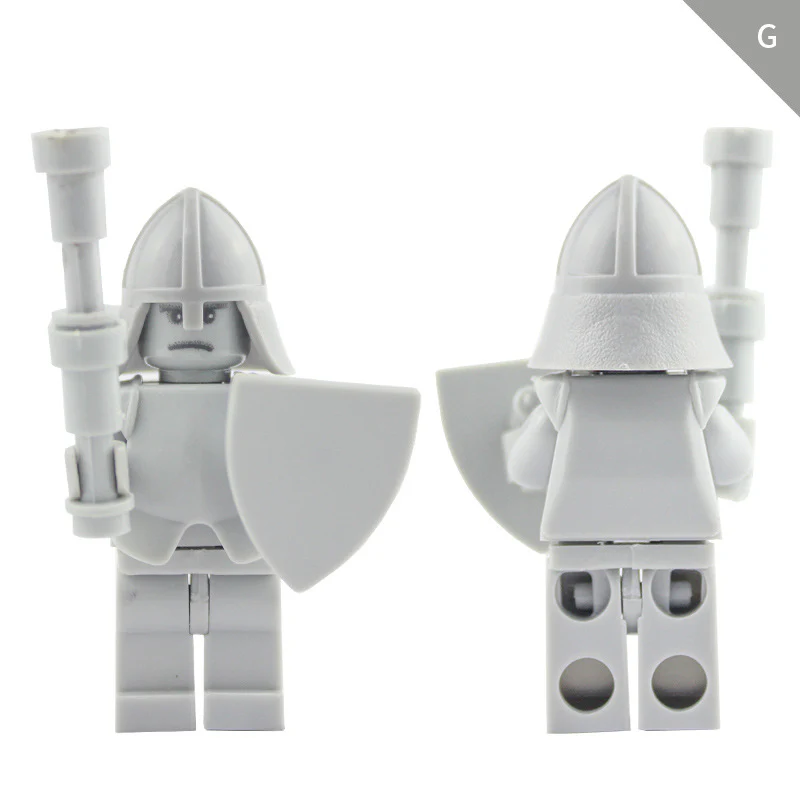LOJO  AX9811 Petrified Knight Minifigure - Image 8
