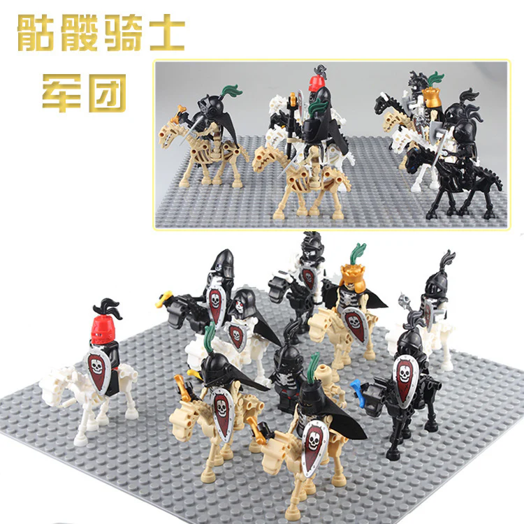 AX9815 Skeleton Knight Legion Medieval Roman Soldier minifigures - Image 3