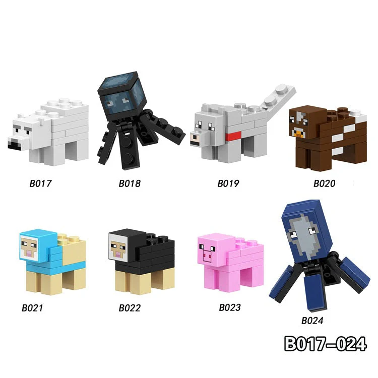 B001-040 minecraft minifigs - Image 3