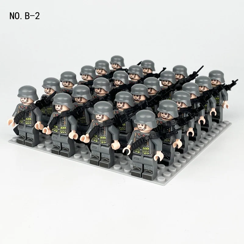 B1-B8 German British Soviet Russian Phalanx minifigure - Image 10