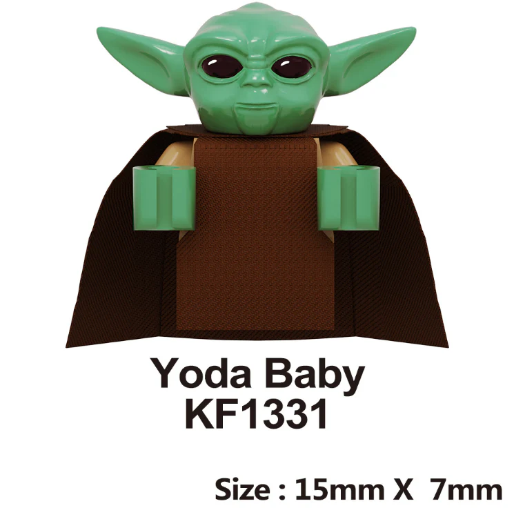 BABY YODA minifigures X1533 KF1331 - Image 2