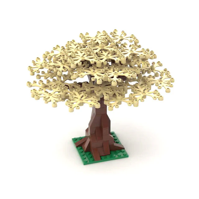 Big Tree Boulevard Plant Towering Trees MOC bricks - Image 5