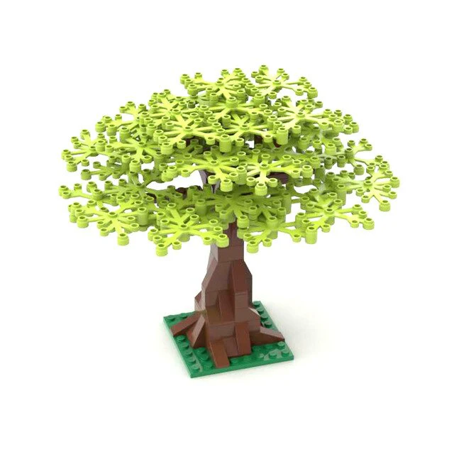 Big Tree Boulevard Plant Towering Trees MOC bricks - Image 6