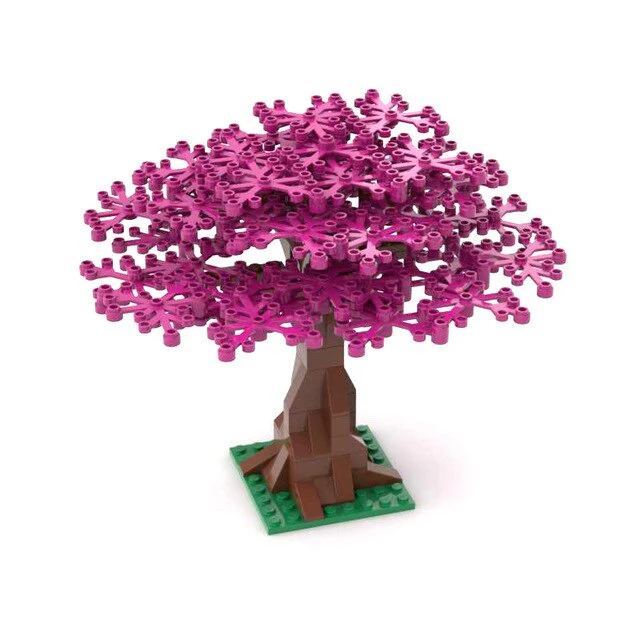 Big Tree Boulevard Plant Towering Trees MOC bricks - Image 8
