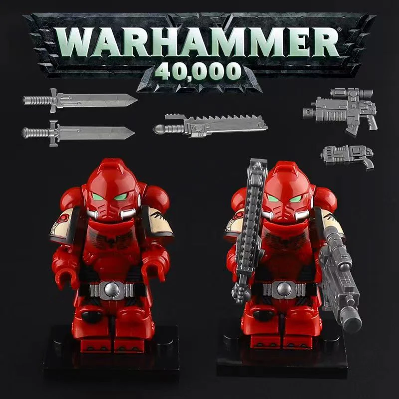 ZRB198 ZRB199 ZRB200 ZRB201 Warhammer  Black Sept & Holy blood angeledit Minifigures - Image 3