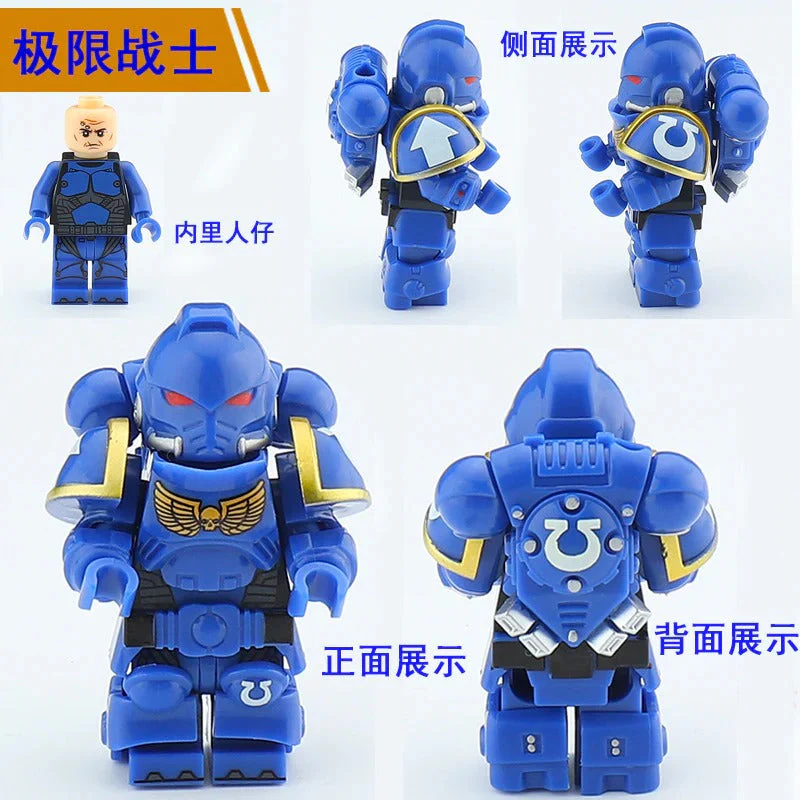 ZRB198 ZRB199 ZRB200 ZRB201 Warhammer  Black Sept & Holy blood angeledit Minifigures - Image 9