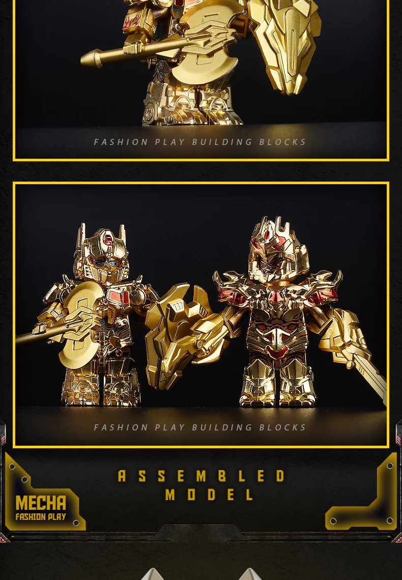 BM001B-BM003B New Transformers Bumblebee Optimus Decepticons Series Minifigures - Image 11