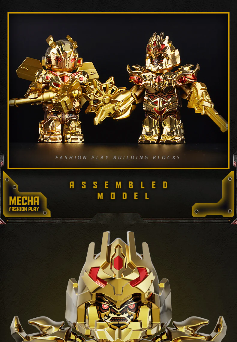 BM001B-BM003B New Transformers Bumblebee Optimus Decepticons Series Minifigures - Image 16