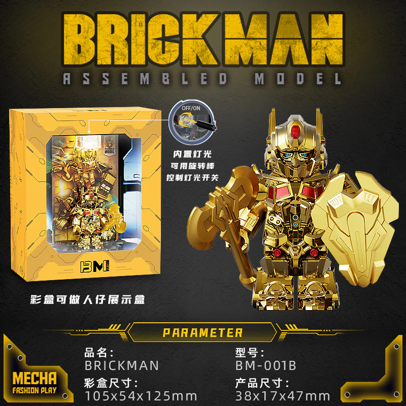 BM001B-BM003B New Transformers Bumblebee Optimus Decepticons Series Minifigures - Image 5