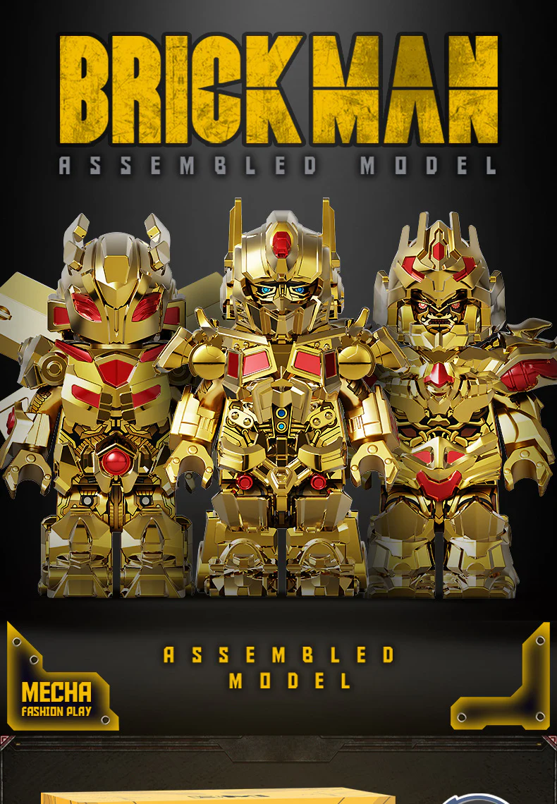 BM001B-BM003B New Transformers Bumblebee Optimus Decepticons Series Minifigures - Image 8