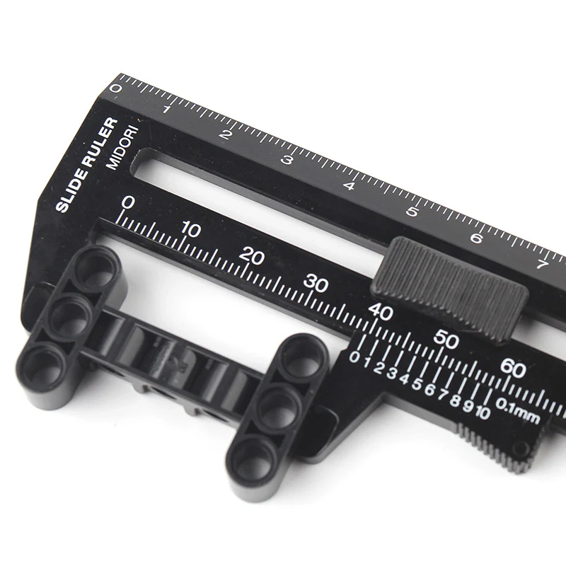 10pcs Cada 14720 Technic Liftarm Modified H-Shape Thick 3 x 5 Perpendicular - Image 5