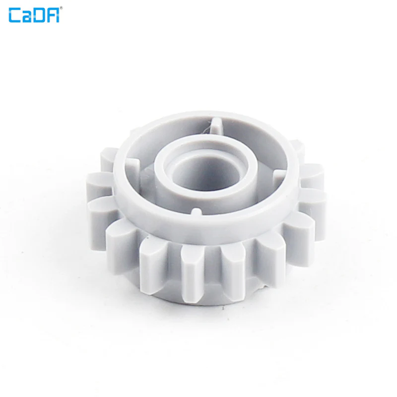 10pcs Cada 18946 Technic Gear 16 Tooth with Clutch on Both Sides - Image 3