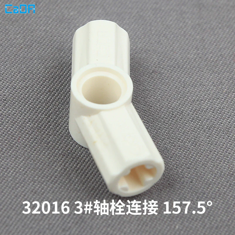 10pcs Cada 32016 Technic Axle and Pin Connector Angled #3 - 157.5 degrees - Image 2