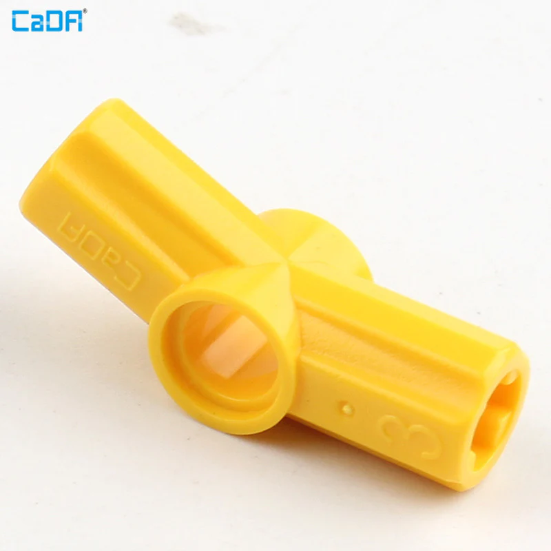 10pcs Cada 32016 Technic Axle and Pin Connector Angled #3 - 157.5 degrees - Image 5