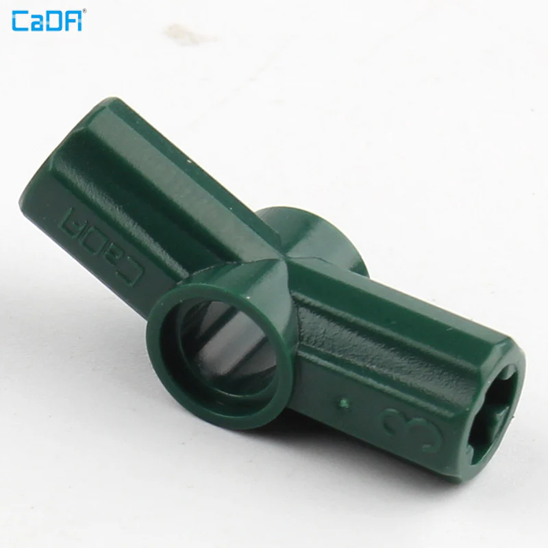 10pcs Cada 32016 Technic Axle and Pin Connector Angled #3 - 157.5 degrees - Image 7