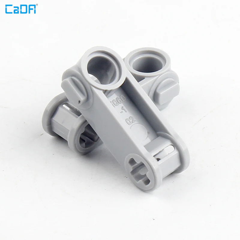 10pcs Cada 32068 Technic Axle and Pin Connector Perpendicular 3L with Pin Hole - Image 2