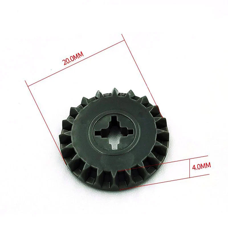5pcs Cada 32198 Technic Gear 20 Tooth Bevel - Image 3