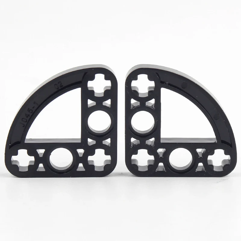 20pcs Cada 32249 Technic Liftarm Modified L-Shape Quarter Ellipse Thin 3x3 - Image 2