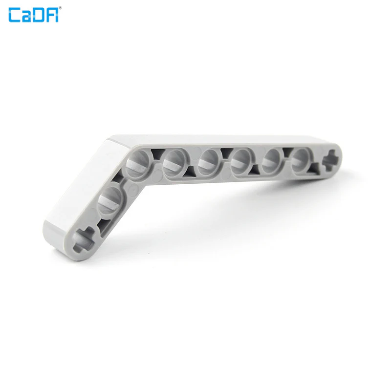 10pcs Cada 32271 Technic Liftarm Modified Bent Thick 1 x 9 (7 - 3) - Image 4