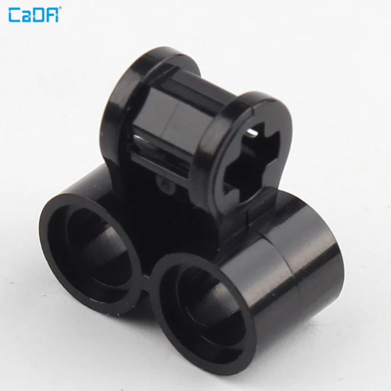 10pcs Cada 32291 Technic  Axle and Pin Connector Perpendicular Double - Image 3