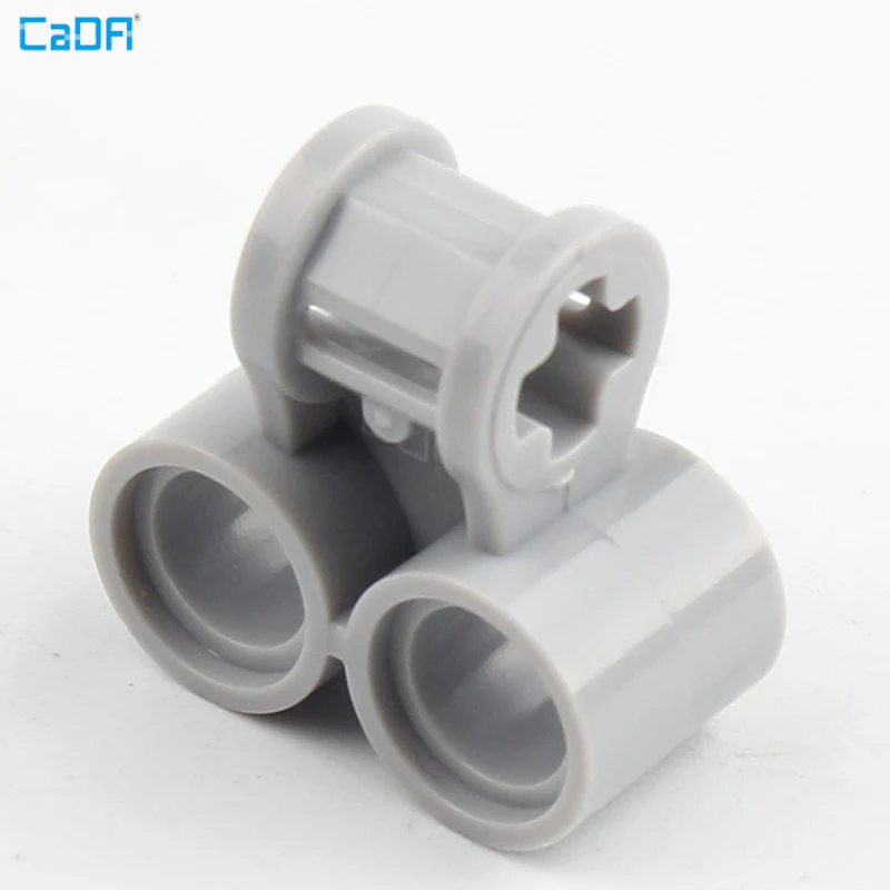 10pcs Cada 32291 Technic  Axle and Pin Connector Perpendicular Double - Image 4