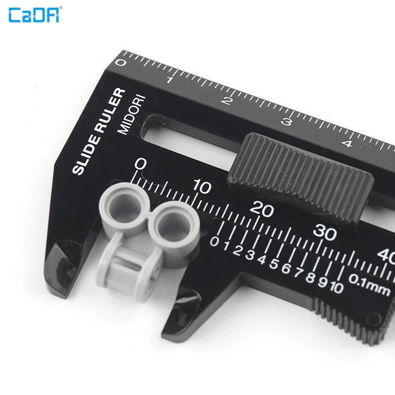 10pcs Cada 32291 Technic  Axle and Pin Connector Perpendicular Double - Image 5