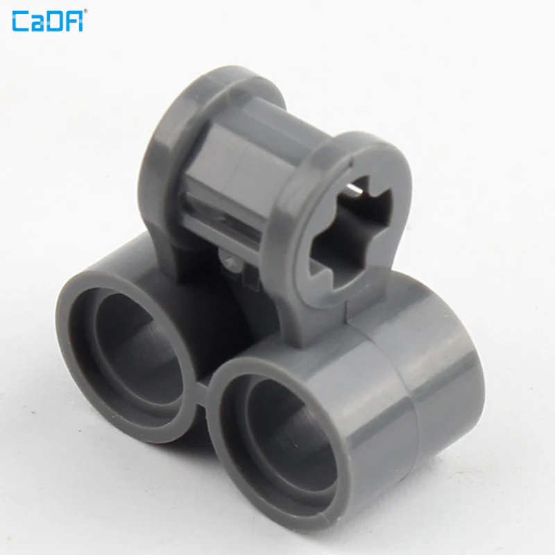 10pcs Cada 32291 Technic  Axle and Pin Connector Perpendicular Double - Image 7