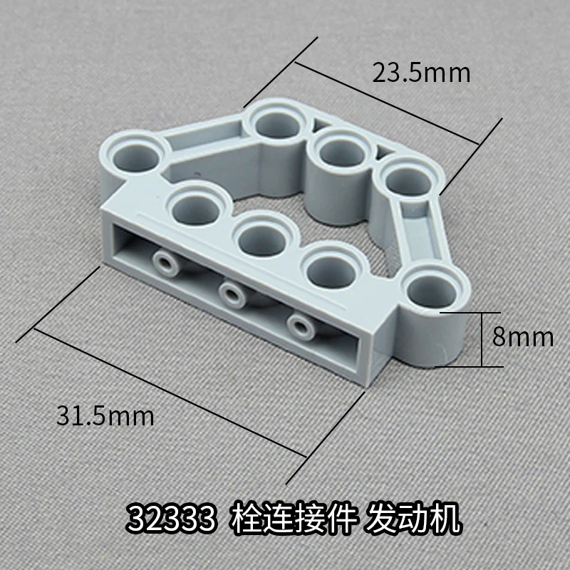 10pcs Cada 32333 Technic Pin Connector Block 1x5x3 - Image 5