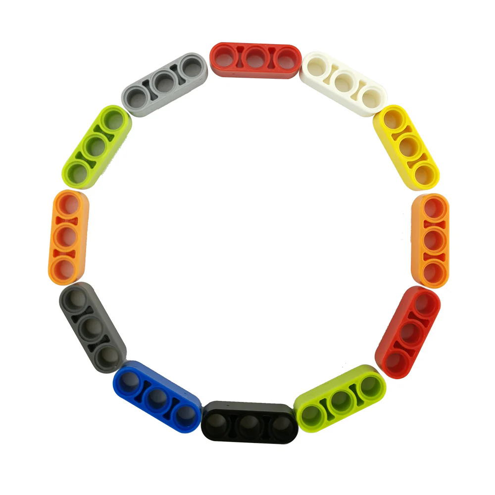 20pcs Cada 32523 Technic Liftarm Thick 1x3 - Image 3