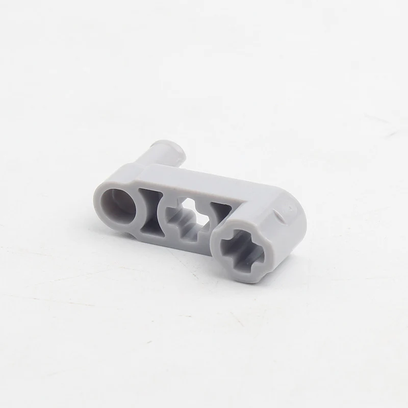 10pcs Cada 33299 Technic Liftarm Modified Crank / Pin 1x3 - Axle Holes - Image 2