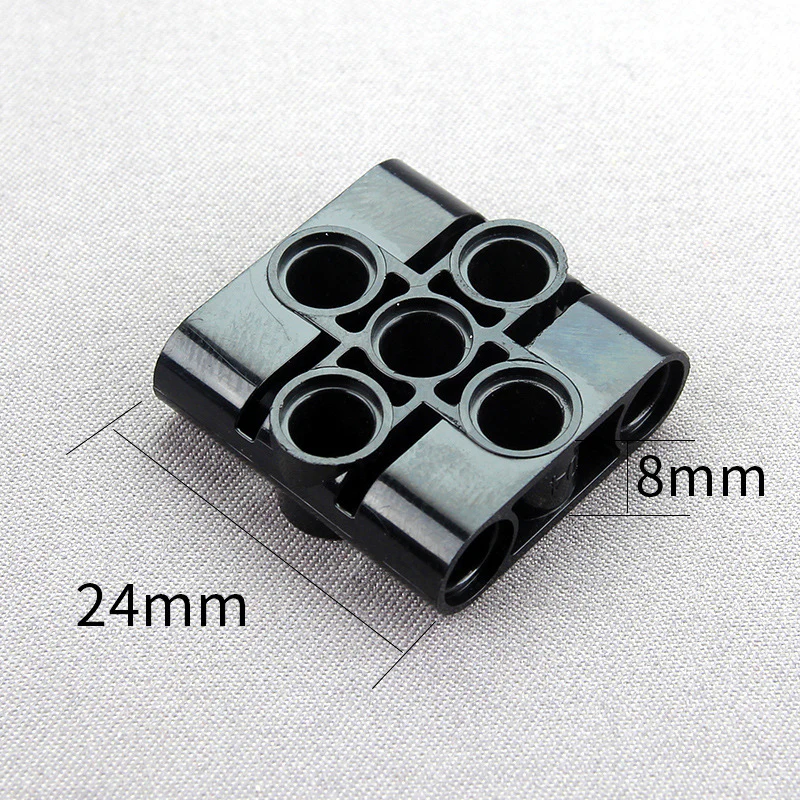 20pcs CADA 39793  Technic Pin Connector Block Liftarm 1 x 3 x 3 - Image 6