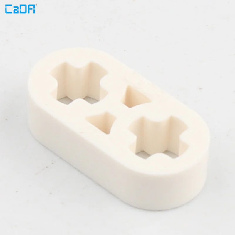 10pcs Cada 41677 Technic Liftarm Thin 1x2 - Axle Holes - Image 6