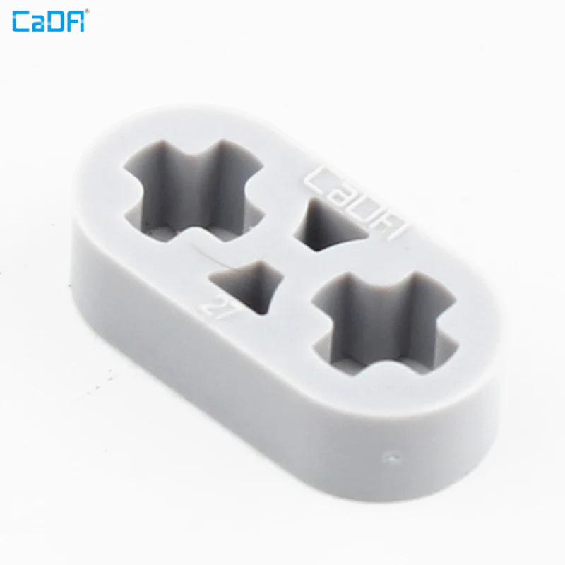 10pcs Cada 41677 Technic Liftarm Thin 1x2 - Axle Holes - Image 9