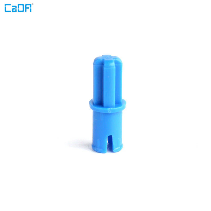 50pcs Cada 43093 Technic Axle 1L with Pin with Friction Ridges - Image 3