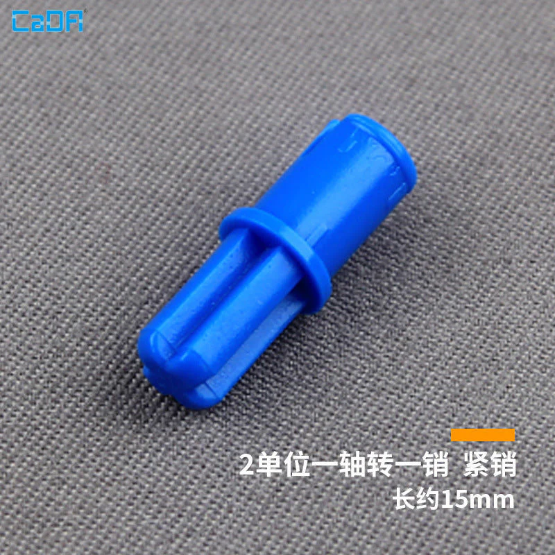 50pcs Cada 43093 Technic Axle 1L with Pin with Friction Ridges - Image 4