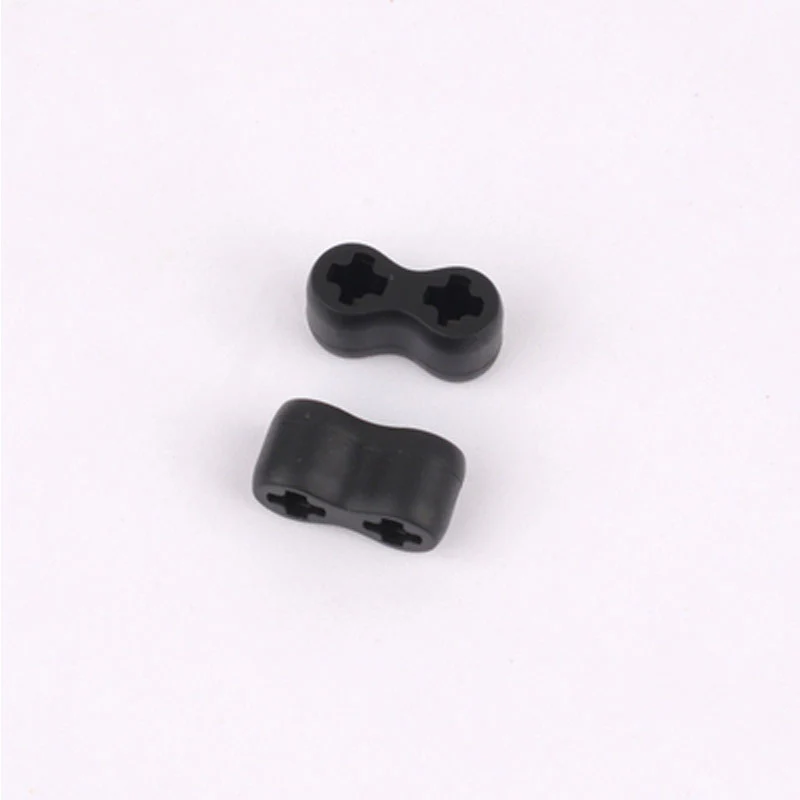 50pcs Cada 45590 Technic Axle Connector Double - Flexible Rubber - Image 3