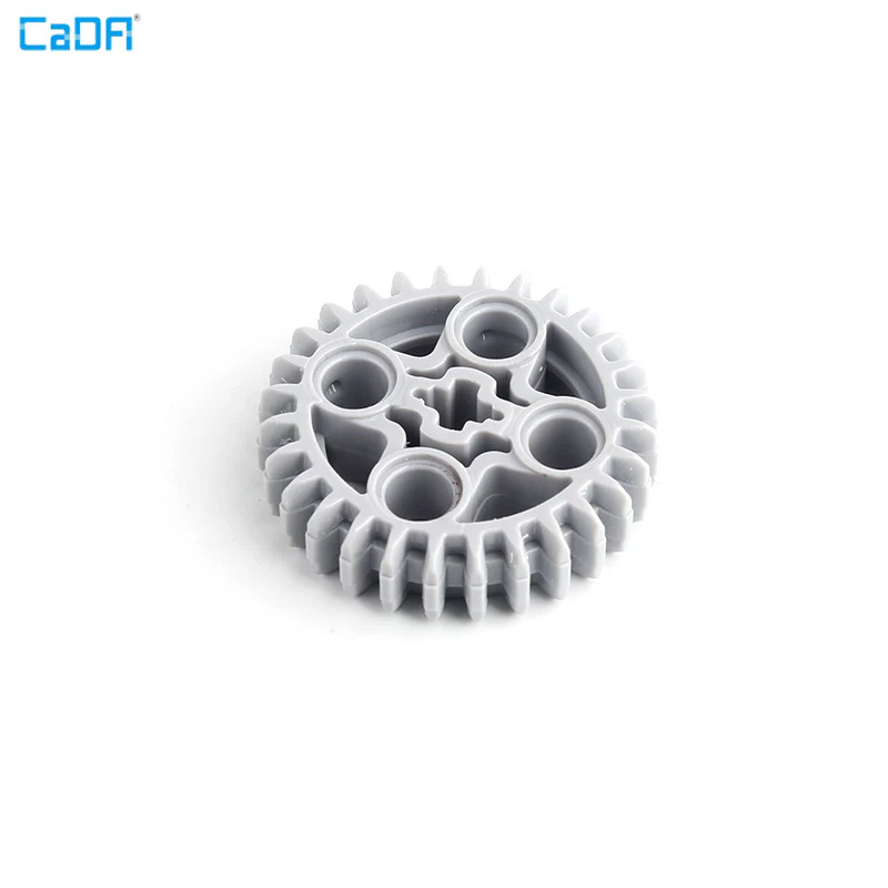 10pcs Cada 46372 Technic Gear 28 Tooth Double Bevel - Image 5