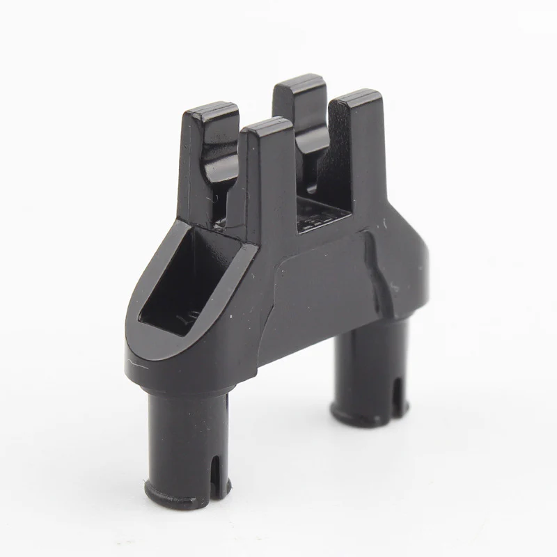 10pcs Cada 47994 Technic Pin Double Triangle 1 x 3 with 2 Clips with Round Pin Holes - Image 6