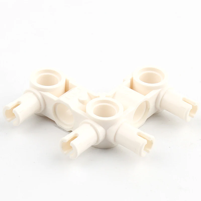 10pcs CADA 55615 Technic Pin Connector Perpendicular 3 x 3 Bent with 4 Pins - Image 2