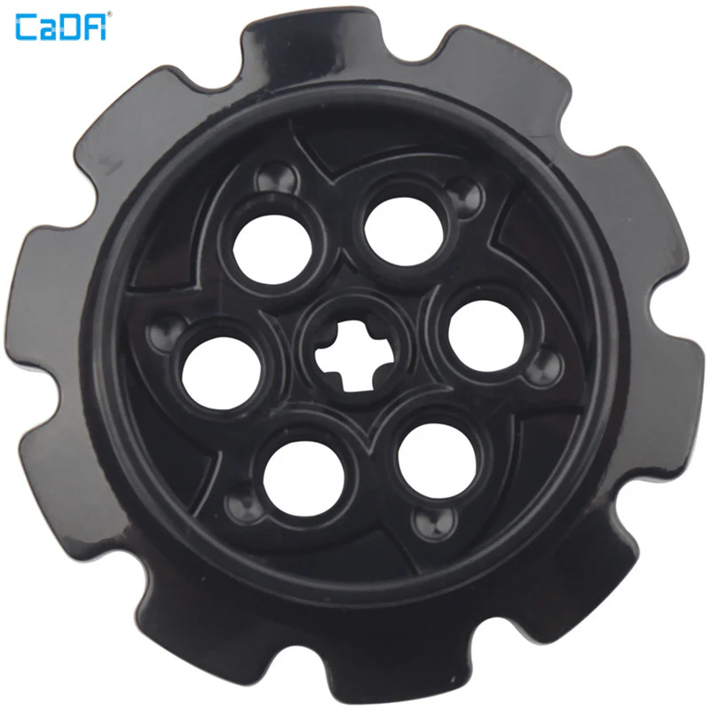 10pcs Cada 57519 Technic Tread Sprocket Wheel Large - Image 5