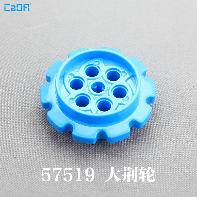 10pcs Cada 57519 Technic Tread Sprocket Wheel Large - Image 9